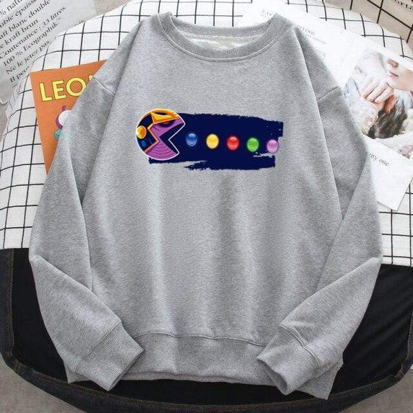 Planet Gates Gray 3 / M Solar System Planets Colour Mens Sweatshirt O-neck Hip Hop Hoodie Leisure Polyester Clothing  Autumn Moletom Masculino