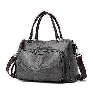 Luxury Women Handbags Large Capacity Boston Tote Bag Designer Soft Leather Ladies Hand Bags