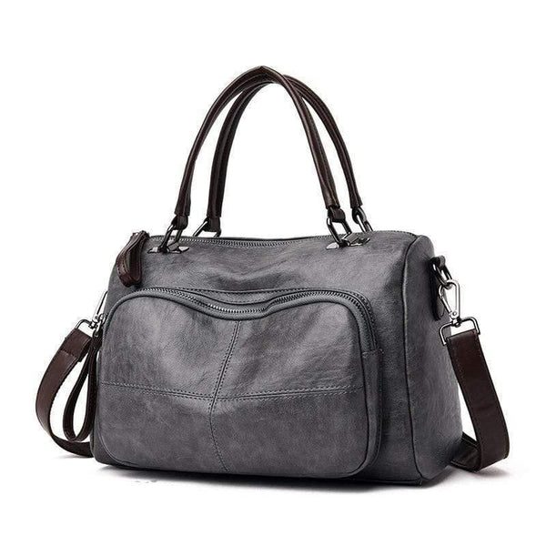 Luxury Women Handbags Large Capacity Boston Tote Bag Designer Soft Leather Ladies Hand Bags