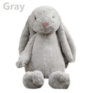 Planet Gates gray 30cm Stuffed Long Ear Rabbit Soft Plush Toys Sleeping Cute Bunny Cartoon Animal Dolls Children Baby Birthday Gift