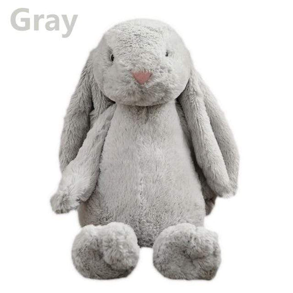 Planet Gates gray 30cm Stuffed Long Ear Rabbit Soft Plush Toys Sleeping Cute Bunny Cartoon Animal Dolls Children Baby Birthday Gift