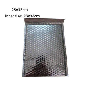 Planet Gates Gray 30pcs/lot Colorful Aluminized film bubble envelope Waterproof and shockproof Courier bag self sealing bag packaging Supplies