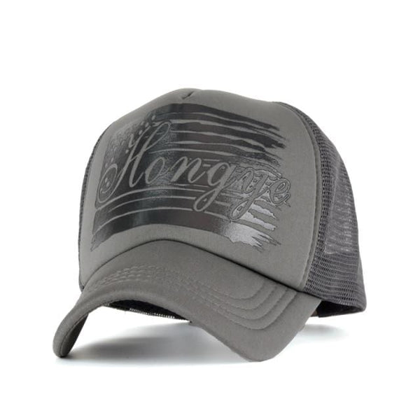 Planet Gates Gray-4 Five Star Pattern Baseball Cap Women Outdoor Baseball Hat Breathable Men Women Summer Mesh Caps Snapback Gorras