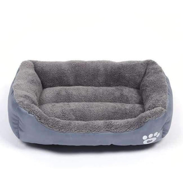 Planet Gates Gray / 42x32 cm Soft PP Cotton Pet Dog Bed Winter Warm Padded Puppy Cat Sofa Bed Cushion Waterproof Cat Dog Pet Mat House