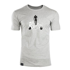 Men Cotton Brand T-shirt Casual Fashion Printed Black t shirt Gyms Fitness Bodybuilding Workout Tees Tops Male Summer Clothing