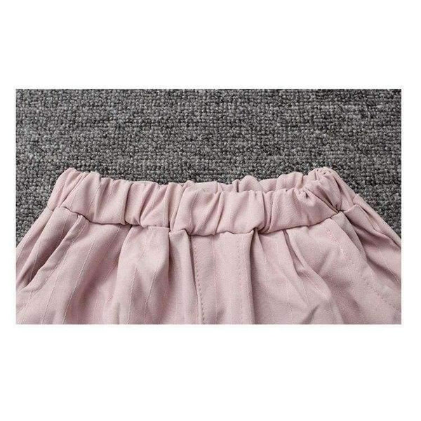 Planet Gates gray / 4T Teenagers girls clothes for 4- 14 yrs girls fashion 3pcs children clothing set long sleeve t-shirt+pants+belt kids outfit