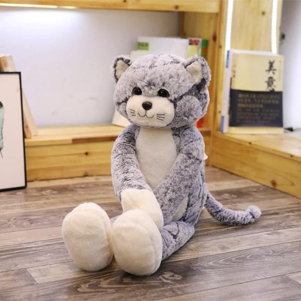50/70/90CM Kawaii Cat Plush Toy Stuffed Animals Cute Fluffy Long leg Cat Doll Soft Kids Toy Child Birthday Present Xmas Gifts
