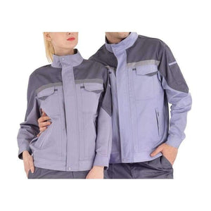 Planet Gates Gray / 5XL Working clothes men woman Welding machine repair large size Coveralls stitching protective safety work jacket cleaning uniform