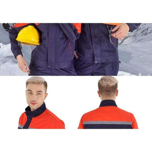 Planet Gates Gray / 5XL Working clothes men woman Welding machine repair large size Coveralls stitching protective safety work jacket cleaning uniform