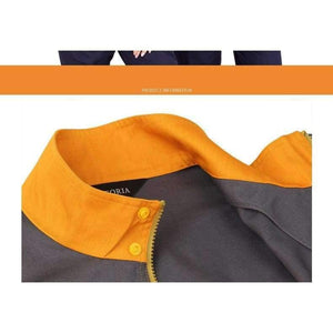 Planet Gates Gray / 5XL Working clothes men woman Welding machine repair large size Coveralls stitching protective safety work jacket cleaning uniform