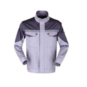 Planet Gates Gray / 5XL Working clothes men woman Welding machine repair large size Coveralls stitching protective safety work jacket cleaning uniform