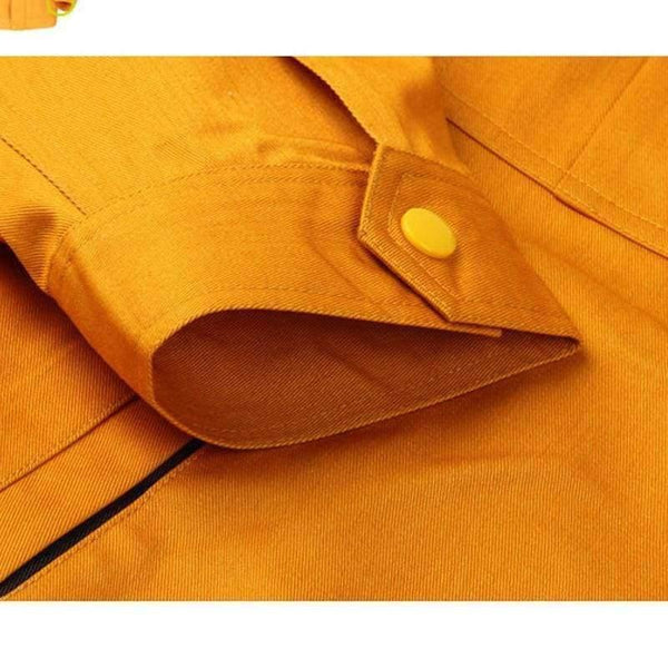 Planet Gates Gray / 5XL Working clothes men woman Welding machine repair large size Coveralls stitching protective safety work jacket cleaning uniform