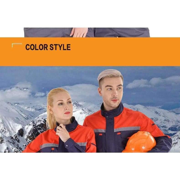 Planet Gates Gray / 5XL Working clothes men woman Welding machine repair large size Coveralls stitching protective safety work jacket cleaning uniform