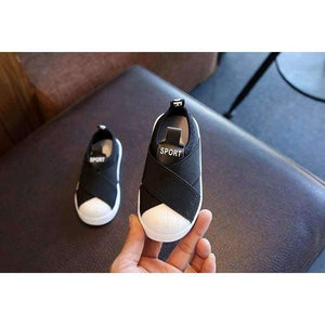 Planet Gates Gray / 6.5 Cool solid color casual shoes children breathable canvas kids baby shoes unisex classic cute girls boys sneakers