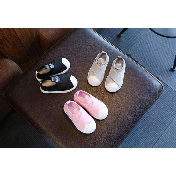 Planet Gates Gray / 6.5 Cool solid color casual shoes children breathable canvas kids baby shoes unisex classic cute girls boys sneakers