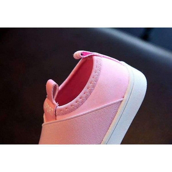 Planet Gates Gray / 6.5 Cool solid color casual shoes children breathable canvas kids baby shoes unisex classic cute girls boys sneakers