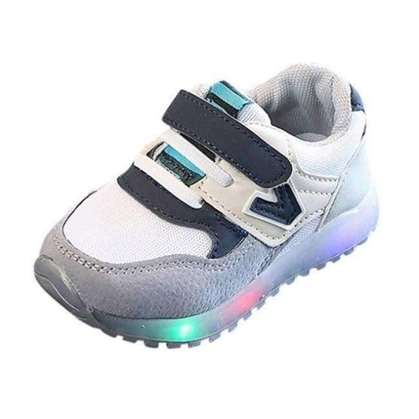 Planet Gates Gray / 6.5 Fashion boys girls shoes leather Cool  toddler glowing sneakers first walkers elegant casual baby shoes