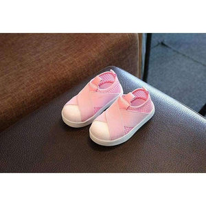 Planet Gates Gray / 6.5 Fashion breathable mesh children sneakers canvas slip on cool kids shoes casual baby girls boys shoes