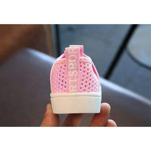 Planet Gates Gray / 6.5 Fashion breathable mesh children sneakers canvas slip on cool kids shoes casual baby girls boys shoes
