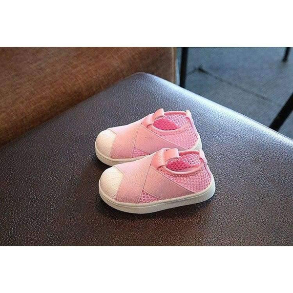 Planet Gates Gray / 6.5 Fashion breathable mesh children sneakers canvas slip on cool kids shoes casual baby girls boys shoes