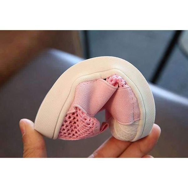 Planet Gates Gray / 6.5 Fashion breathable mesh children sneakers canvas slip on cool kids shoes casual baby girls boys shoes