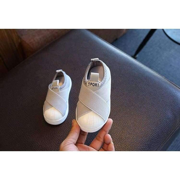 Planet Gates Gray / 6.5 Fashion cool slip on Canvas children shoes high quality baby casual shoes breathable light slip on kids sneakers