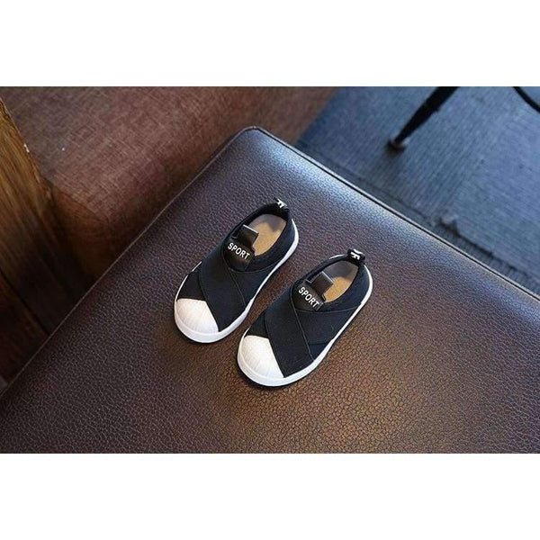 Planet Gates Gray / 6.5 Fashion cool slip on Canvas children shoes high quality baby casual shoes breathable light slip on kids sneakers