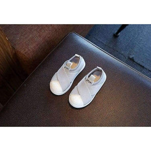 Planet Gates Gray / 6.5 Fashion cool slip on Canvas children shoes high quality baby casual shoes breathable light slip on kids sneakers