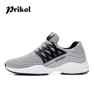 Planet Gates Gray / 7 Luxury Brand Summer Tenis Masculino Men Breathable Sport Shoes Tennis Red White Athletic Sneakers Comfortable