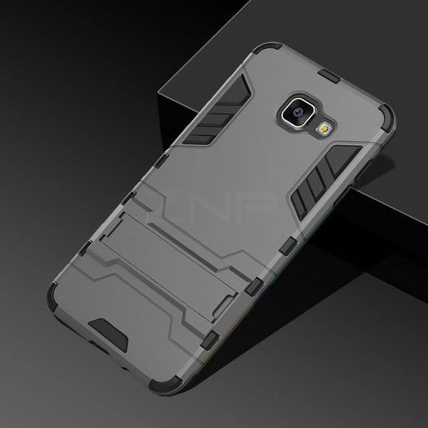 Planet Gates Gray / A3 A310 2016 ZNP Full Shockproof Armor Stand Cover Case For Samsung Galaxy A5 A3 A7 A8 Plus Holder Phone Case For Samsung J5 J7 A7 A5 A3 Case