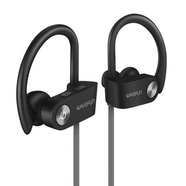 Planet Gates Gray / Australia Bluetooth headphones IPX7 waterproof wireless headphone sports bass bluetooth earphone with mic for phone iPhone xiaomi