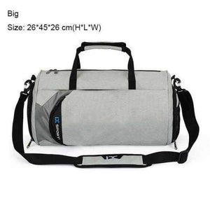 Planet Gates Gray Big Gym Bags For Training Bag 2018 Tas Fitness Travel Sac De Sport Outdoor Sports Shoes Women Dry Wet Gymtas Yoga Bolsa XA103WA