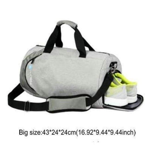 Planet Gates Gray big Waterproof sports bag fitness bag profession men and women gym shoulder bag surper light travel luggage crossbody bags