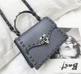 Planet Gates Gray / Big Women Messenger Bags High Quality PVC Transparent Jelly Bag Summer Girl Beach Bag Fashion Chains Shoulder Crossbody Bags XS-502