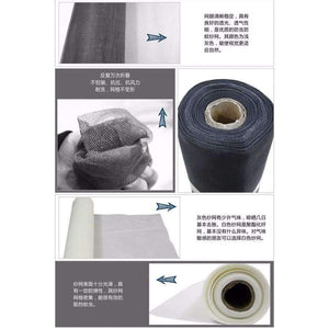 Planet Gates Gray black / 1 Mosquito nets for windows Self-adhesive Invisible screens Mosquito screens DIY Magic stickers simple window screening Custom