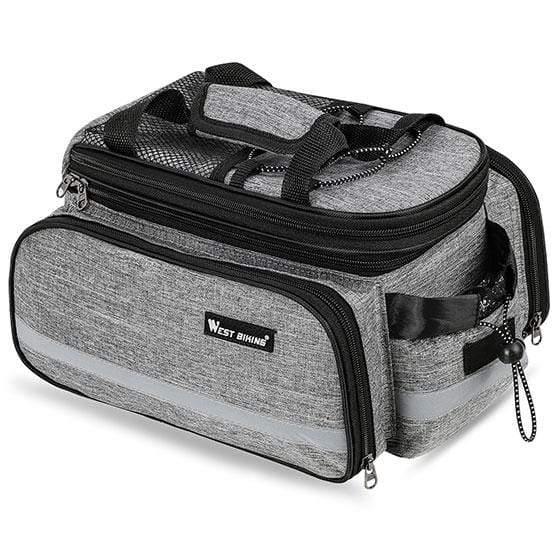 Planet Gates Gray / China Bicycle Bags Large Capacity Waterproof Cycling Camel Bag Mountain Bike Saddle Trunk Bags Luggage Carrier Bike Bag