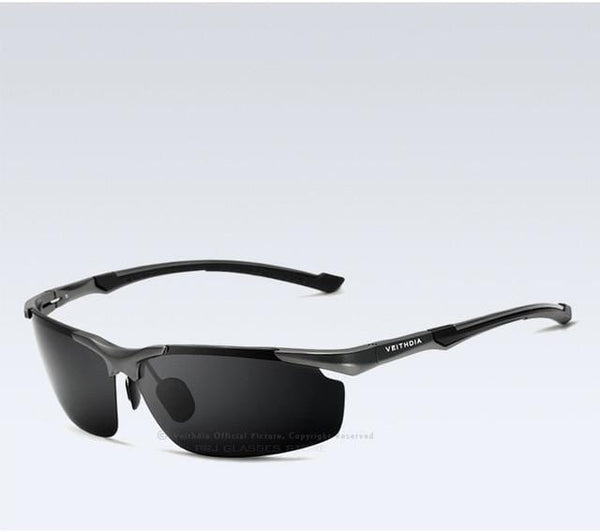 Planet Gates Gray / China Men's Aluminum Magnesium Sun Glasses Polarized UV400 Sun Glasses oculos Male Eyewear Sunglasses For Men 6592