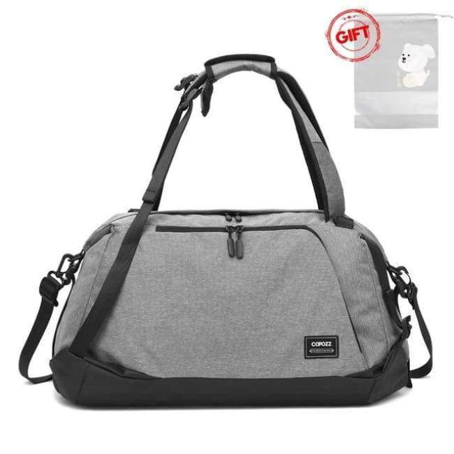 Planet Gates Sport Gym Bag 35-55L with Shoes Compartment Waterproof Bag Unisex Backpack Crossbody Support Durable Fitness Travel Bags