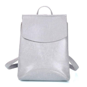 Planet Gates Gray / China Women Backpack High Quality Youth Leather Backpacks for Teenage Girls Female School Shoulder Bag