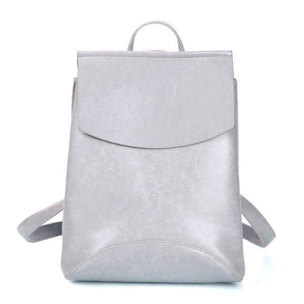 Planet Gates Gray / China Women Backpack High Quality Youth Leather Backpacks for Teenage Girls Female School Shoulder Bag