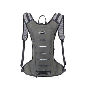 Planet Gates Gray Color 3L Sport Running Bag Women Men Waterproof Hiking Cycling Camping Backpack Jogging Belt Waist Vest Pack Gym Accessories