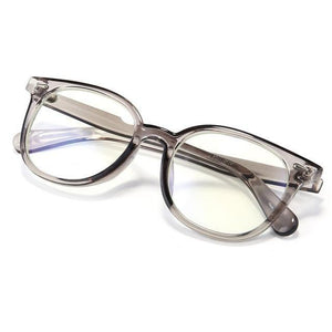 Planet Gates Gray Computer Glasses Men Women Anti Blue Light eyeglasses frame transparent lens men's degree