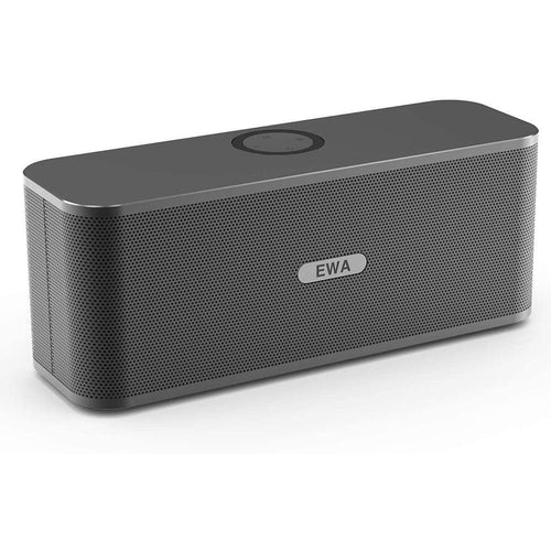 Planet Gates Gray EWA W300 Bluetooth Speakers 2*6W Drivers Loud Stereo Sound 4000mAh Battery Wireless Portable Speaker For Travel Outdoor Party
