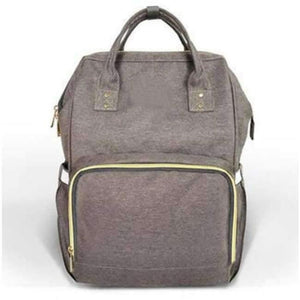 Planet Gates Gray Fashion  Maternity Nappy Bag Large Capacity Baby Bag Travel Backpack Desinger Nursing Bag for Baby Care