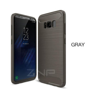 Planet Gates Gray / For Galaxy S7 ZNP Soft Silicone Fiber Cases For Samsung Galaxy S6 S7 edge S8 Plus Cover For Samsung Galaxy J5 J7 A3 A5 A7 2017 Note 8 S8 Case