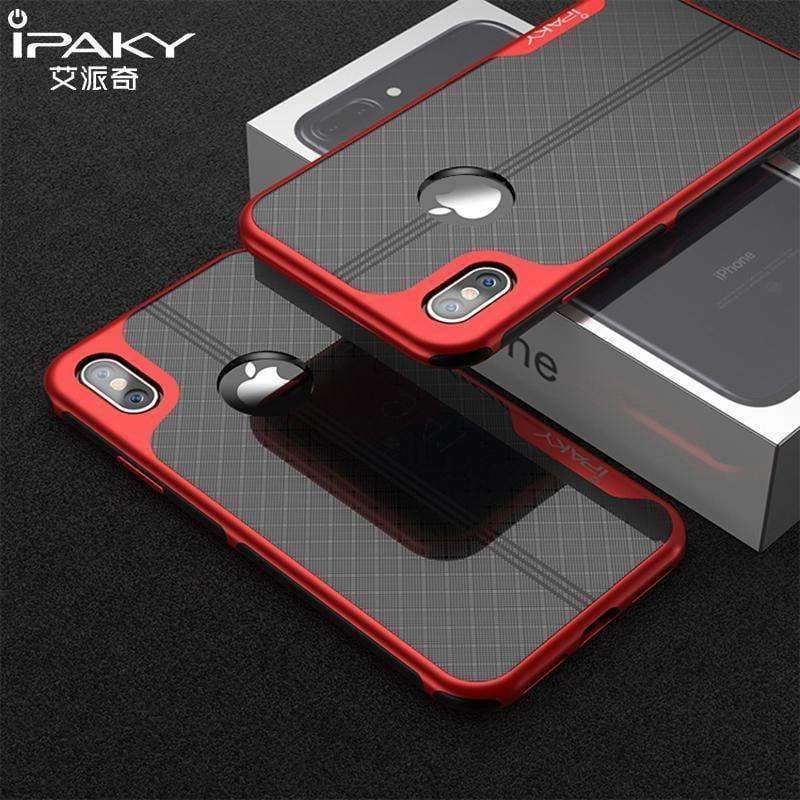 Planet Gates Gray / for iPhone 7 Apple iPhone X Case Luxury Plating PC Frame Transparent Clear Soft Back Cover For iPhone 7 8 6s Plus Phone Cases