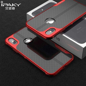 Planet Gates Gray / for iPhone 7 Apple iPhone X Case Luxury Plating PC Frame Transparent Clear Soft Back Cover For iPhone 7 8 6s Plus Phone Cases