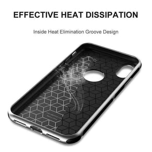 Planet Gates Gray / for iPhone 7 Apple iPhone X Case Luxury Plating PC Frame Transparent Clear Soft Back Cover For iPhone 7 8 6s Plus Phone Cases