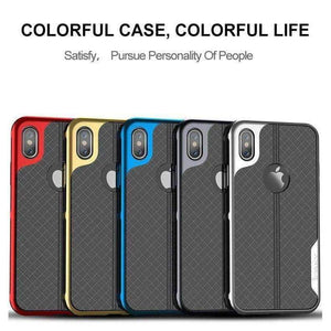 Planet Gates Gray / for iPhone 7 Apple iPhone X Case Luxury Plating PC Frame Transparent Clear Soft Back Cover For iPhone 7 8 6s Plus Phone Cases