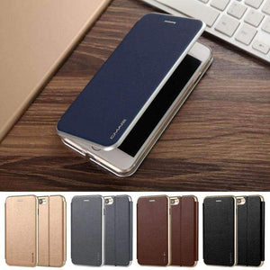 Planet Gates Gray / For iphone 7 iPhone 7 Case Luxury Brand Flip Cover Coque iphone 8 Phone Case For Funda iphone 7 8 Case Leather Wallet Bag